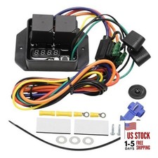 Digital Radiator Fans Controller Switch Kit, 40  to 110  Adjustable