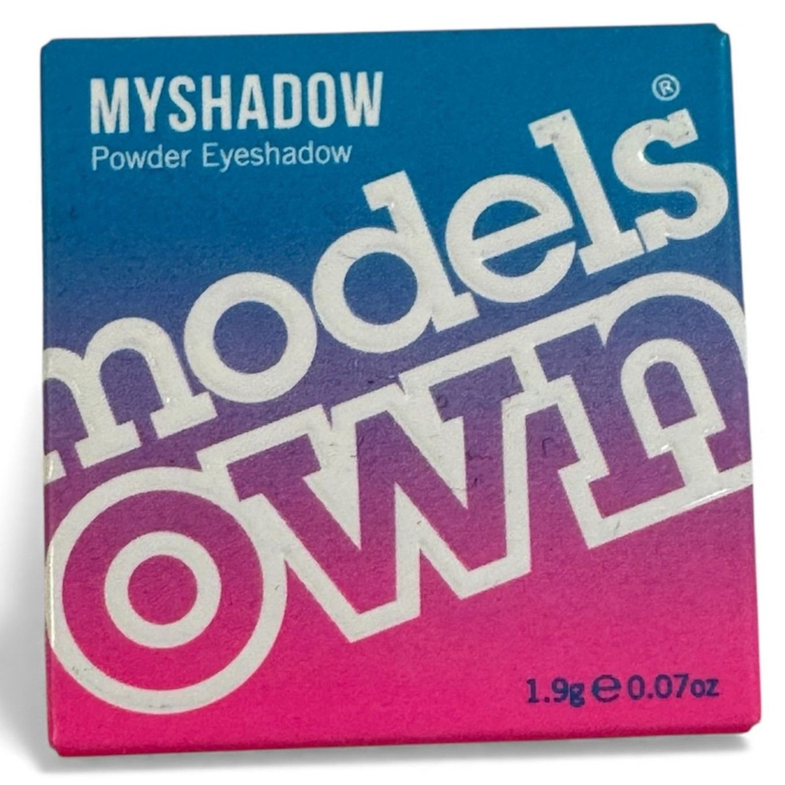 Models Own Myshadow Powder Eye Shadow Intense Color Black Out Matte 03 .07oz
