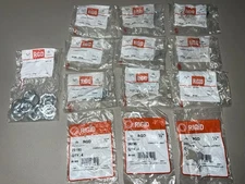 68 pcs 1/2” Rigid Conduit Locknuts | Halex RGD 26190 | New Electrical Hardware