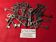 *YOU CHOOSE* (by number) ANY "CORBIN" VINTAGE ANTIQUE SKELETON HOUSE DOOR KEY