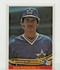 1984 Donruss MLB Baseball #484 Ron Roenicke Seattle Mariners
