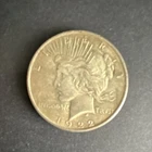 1922 Peace Dollar $1 Silver Coin Philadelphia Business Strike Circulated