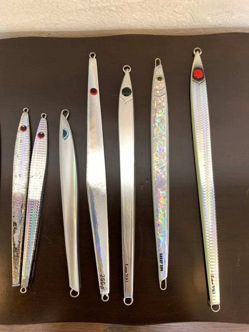 Jigging, Akashi, Silver, Jig, Tachiuo Pattern, Long Jig, Blue-backed fish, New - Image 13