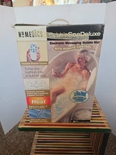 Homedics BMAT-2 Electric Bubble Bathtub Spa Deluxe Massaging Heat w/ Remote