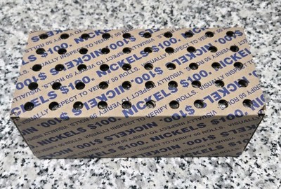 2026 D JEFFERSON NICKEL $100 UNOPENED SEALED BOX 50 ROLLS GEM BU / UNC