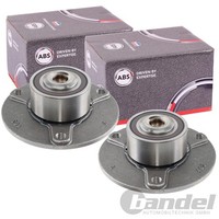 2X A.B.S. Radlager/Radnabe Mit ABS-RING Vorne Passend FüR Smart Fortwo | 201593