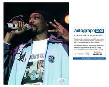 Snoop Dogg Signed Autographed 8x10 Photo West Side ACOA