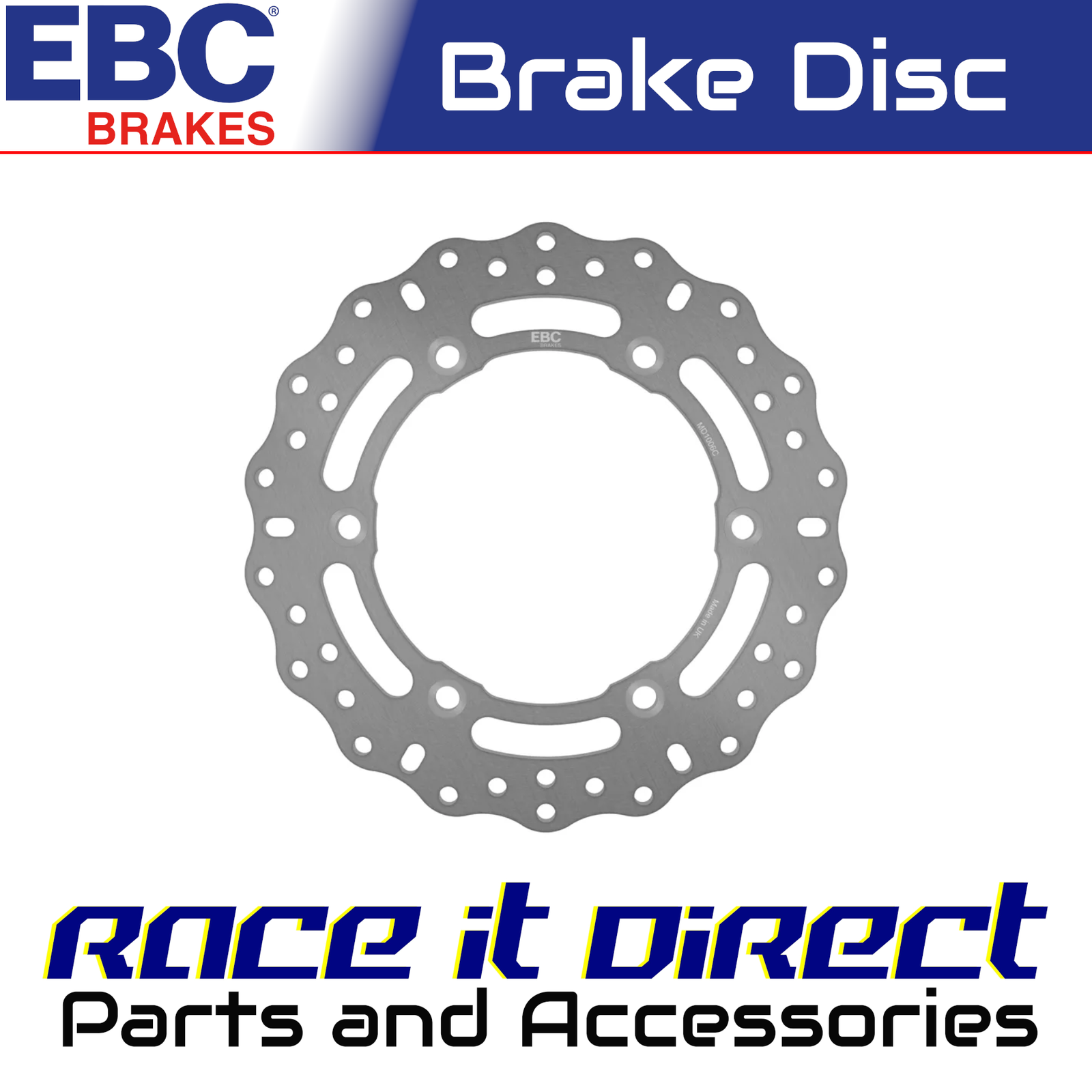 Brake Disc for HONDA CBR 1100 XX SUPER BLACKBIRD 1997-2006 Rear Contour EBC
