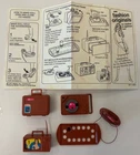 Vintage Barbie Ken Francie Busy Hands Phone Suitcase TV Record Player Tray Lot