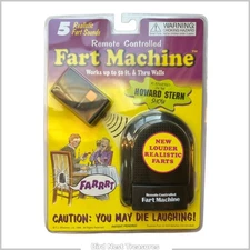 Novelty REMOTE CONTROLLED FART MACHINE - A Hilarious Gag Gift NISP