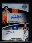 2026 Bowman University Best K. Anthony/ J. Johnson Dual Autograph /25 #DRA-KA