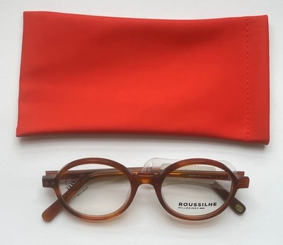 NEUE DAMEN BRILLE / RAHMEN MARKE ROUSSILHE @ WILSON @ HANDGEFERTIGT FRANKREICH 189 