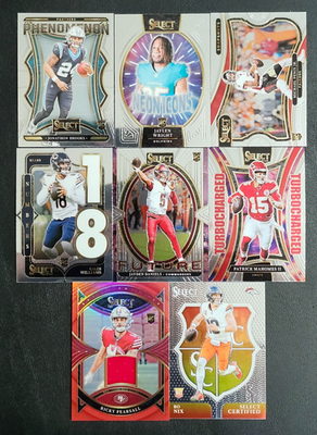 2024 Panini Select - Select Certified Rookies Adonai Mitchell #18