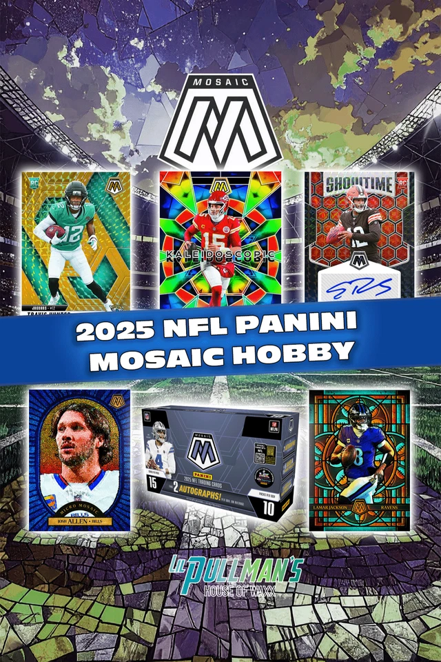 2025 PANINI MOSAIC HOBBY NFL - RELEASE DAY - $1 STARTS