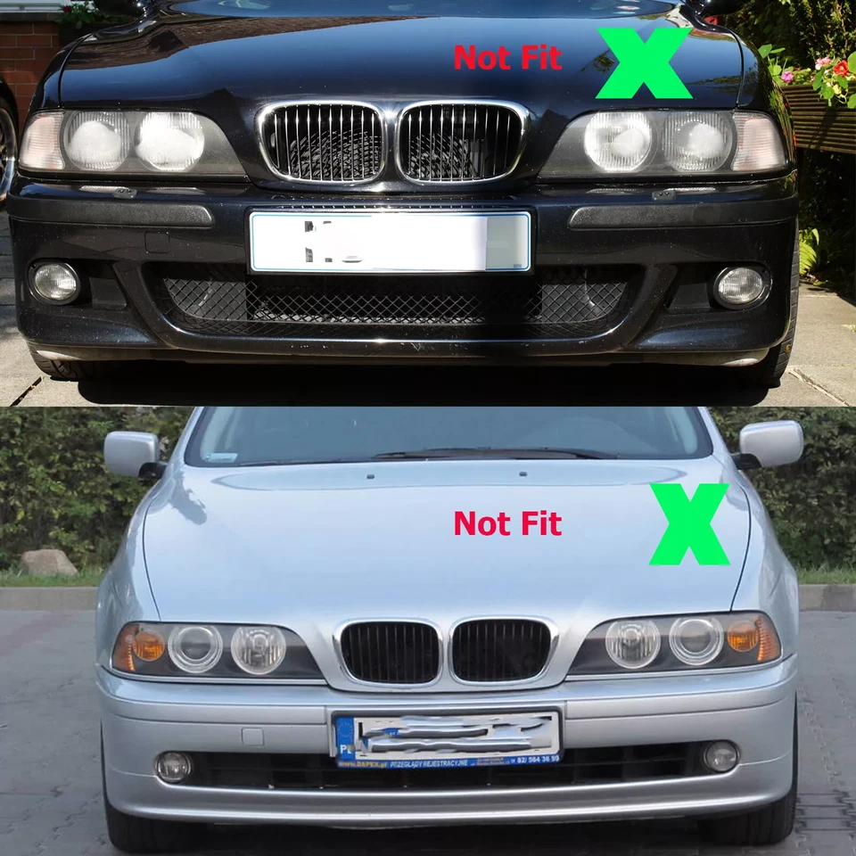 Front Drving Lamp Fog Lights Pair For BMW E39 Z3 540i 528i 1997 1998 1999 2000 Foto 2 de 4