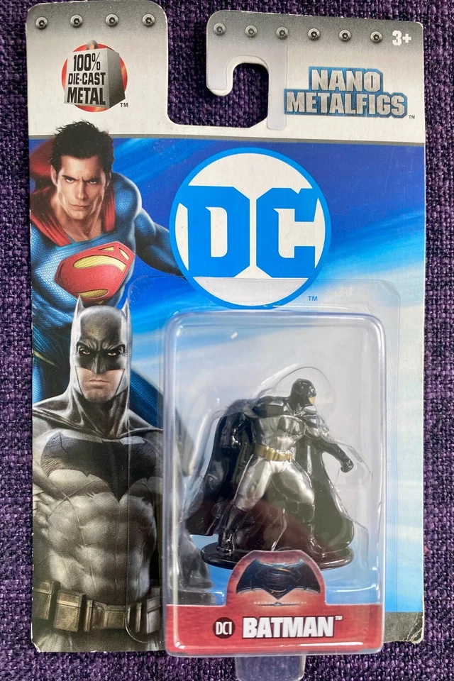 🦇 Lote de 4 DC Nano MetalFigs - Batman (2), Killer Croc y Joker! – Juguetes Jada NUEVOS Foto 3 de 4