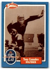 1988 SWELL GREATS TONY CANADEO GREEN BAY PACKERS #33