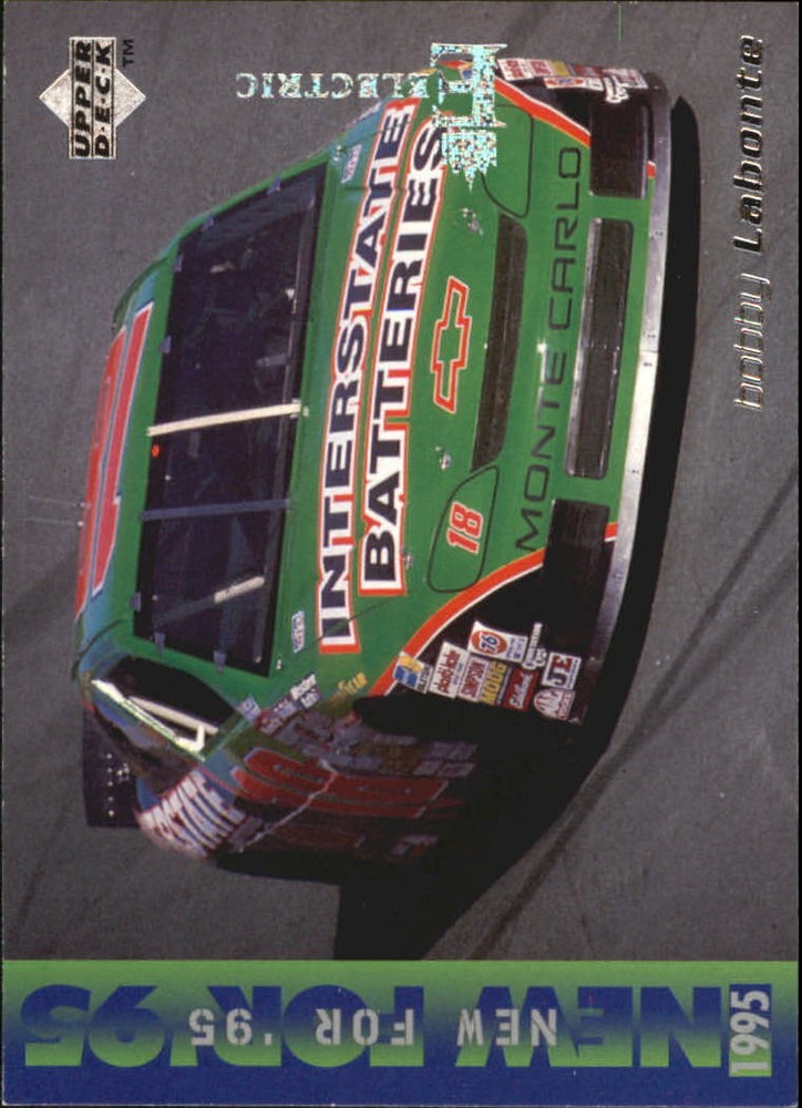 1995 Upper Deck Silver Signature/Electric Silver #279 Bobby Labonte's Car