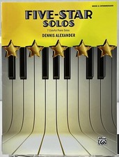 Five-Star Series Five-Star Solos, Book 5 : 7 Colorful Piano Solos Sheet Music