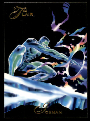 1994 Flair Marvel Annual Card - Iceman #51 Formation of X-Factor