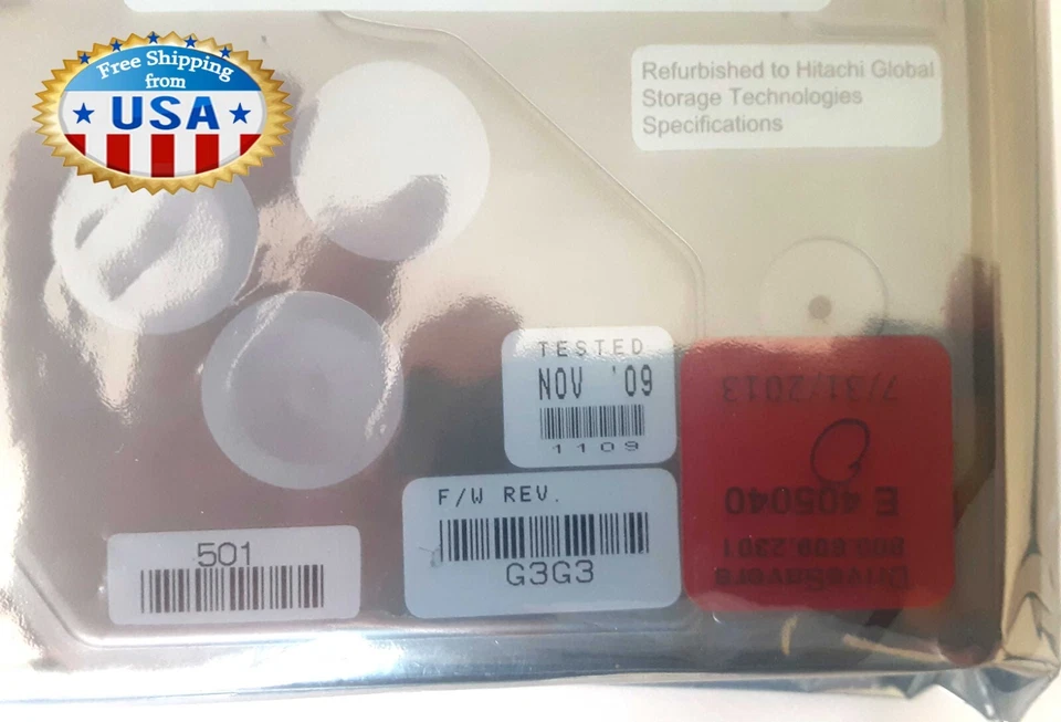 Hitachi DK32EJ-14NC 147GB  3.5 HDD, Speed - 10K, 80PIN - Hitachi Refarbished ! - Image 4 of 4