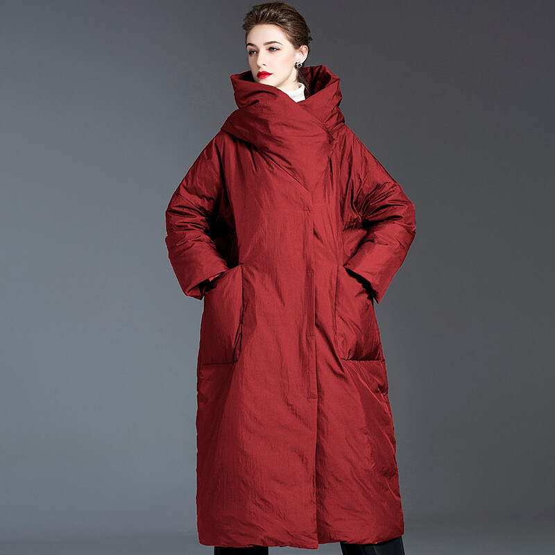 Korean Overcoat Stylish Ladies Long Coat Designs Winter Long