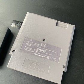 Nes Game Mission Impossible (Nintendo NES, 1990) Cartridge And Dust cover Konami