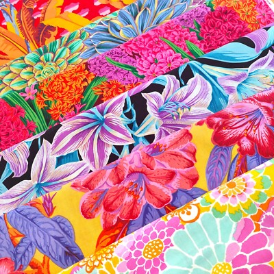 100% Baumwollstoff Kaffe Fassett Collective FreeSpirit - große Blumen Baumwolle