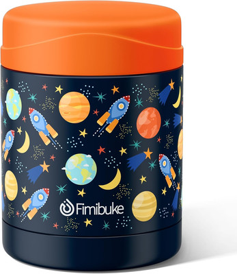 Insulated Kids Food Jar, 12 OZ Bpa Free Wide Mouth Stainless Steel Vacuum Thermo