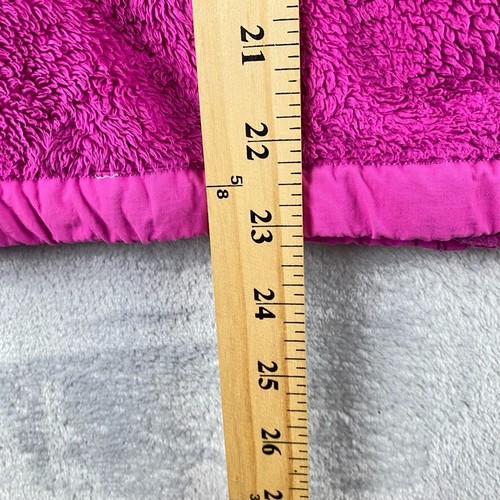 North Face Denali Jacket Girls Large Pink Magenta Fleece Full Zip - Picture 9 of 10