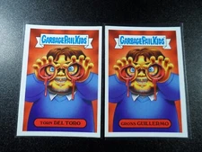 Guillermo del Toro Hellboy Pan's Labyrinth Spoof 2 Card Set Garbage Pail Kids