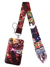 Five Nights at Freddy's All-Over Print Lanyard Keychain with ID Holder