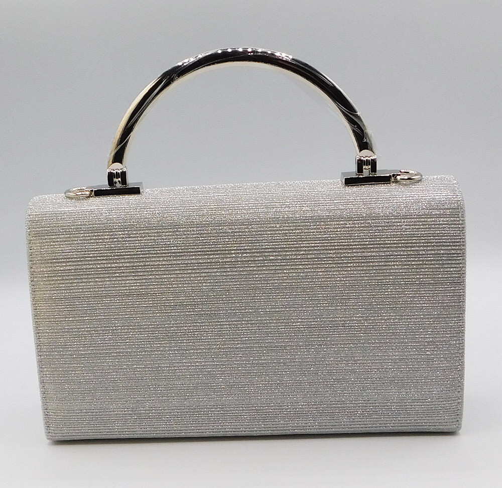 New* VTG Evening Handbag Wedding Party Clutch Purse with Handle
