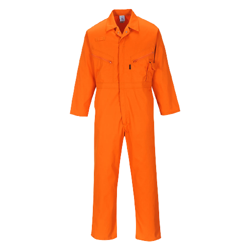 PORTWEST Mens Liverpool Zip Coverall Overall Workwear Safety Boiler
