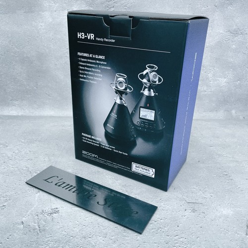 ZOOM ASMR H3-VR Handy Digital Recorder Binaural VR Space Voice Japan H3VR Black - Picture 21 of 24