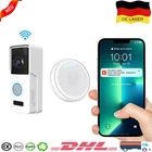Türklingel mit Kamera HD WLAN Nachtsicht WiFi Video Funkklingel Ring Doorbell