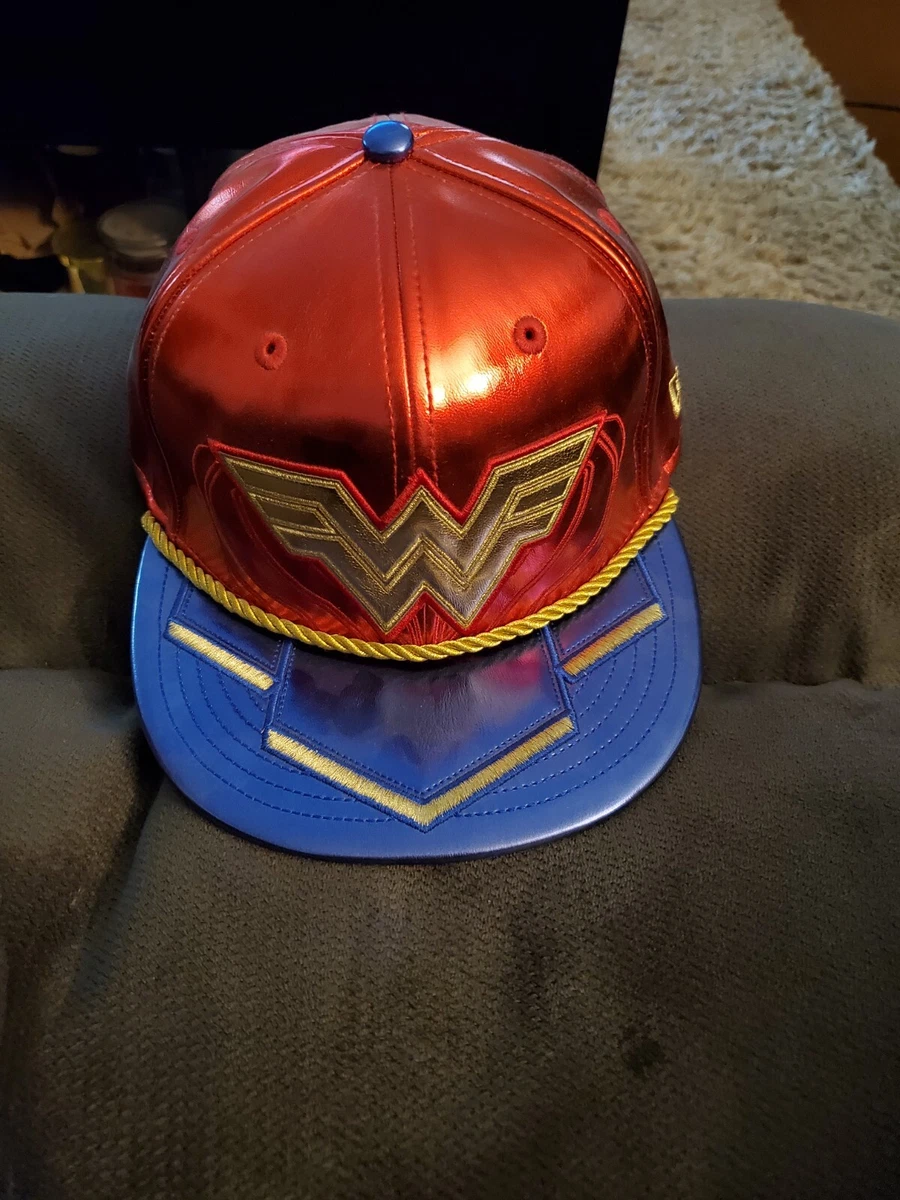 Wonder Woman Hat New Era 59fifty Size 7 3 8 Brand New eBay