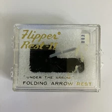 Flipper Rest II Under The Arrow Folding Arrow Rest w/ Spare Sleeve Mounting Tape