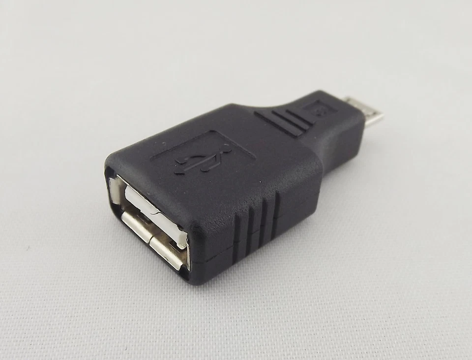 1pcs USB 2.0 A Female To Micro USB B 5 Pin Male Plug F/M OTG Adapter Converter - Image 3 of 4