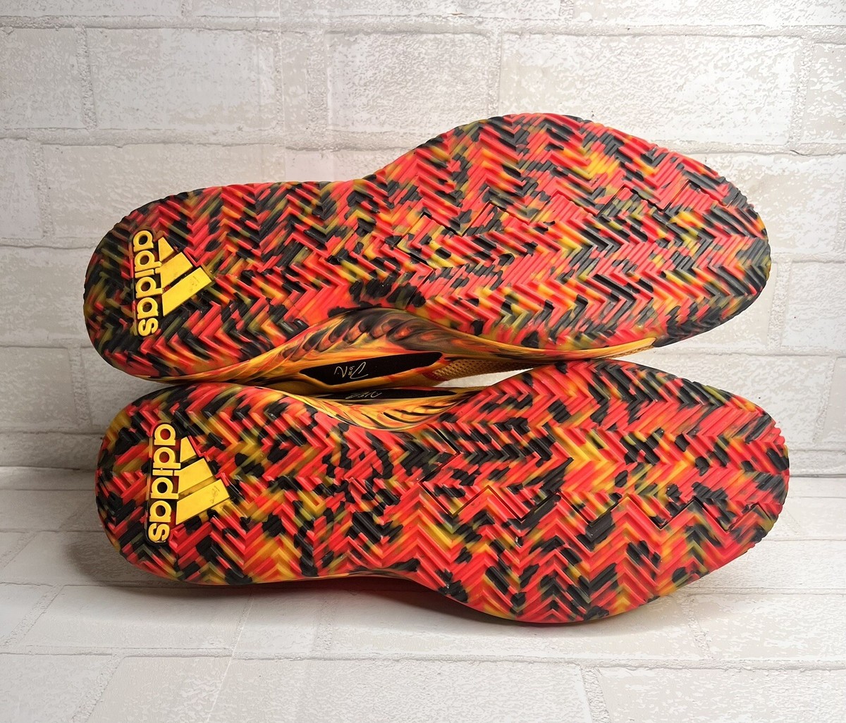 Adidas Dame 5 Basketball Shoes Yellow Red Black BB9315 Mens Size 20 NWT READ adidas Dame 5 Dame Goose | eBay main image 2