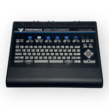 Videonics Video Titlemaker Digital Video Vintage TM-1 NTSC ( No Power Cord )