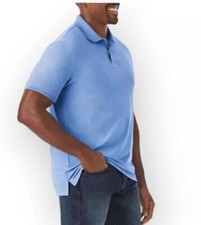 Member  s Mark Stretch Pique Polo, Classic Fit Medium NWT