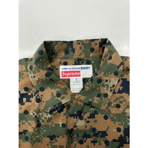 SUPREME 13SS x COMME des GARCONS SHIRT Loop Collar Shirt S2SS13 