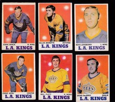 1970 O-Pee-chee Team SET Lot of 15 Los Angeles KINGS EX SHACK FLETT DeJORDY