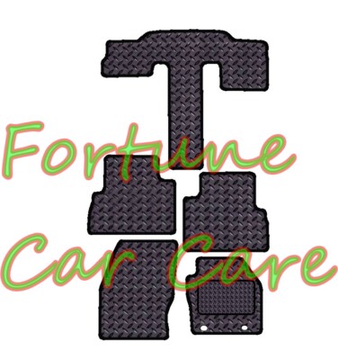 FOR FORD C MAX GRAND 2011-2013 oval clip FULLY TAILORED RUBBER MATS in 3MM, 5MM