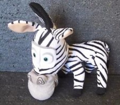 Peluche zebra madagascar 20 cm originale dreamworks big headz