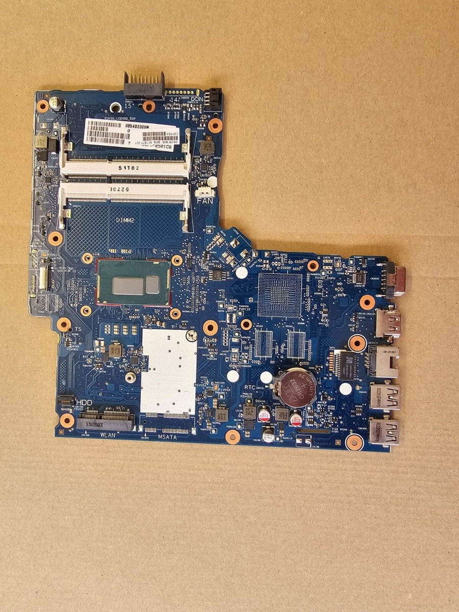 HP 350 G2 Laptop Motherboard 801977-001 w/ Intel Core i3-4030U CPU