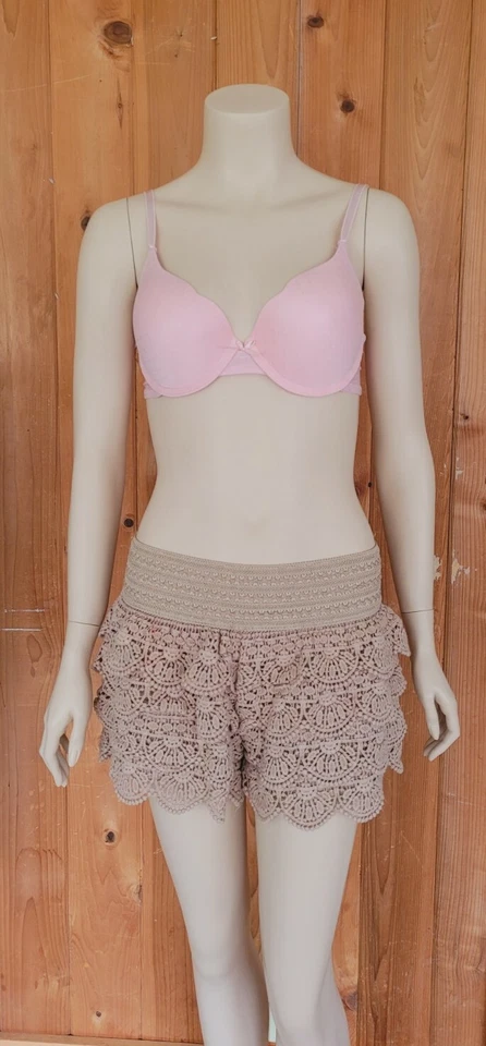 Sujetador Push Up Acolchado Rampage PACK 2 NUEVO CON ETIQUETAS Talla 36C Rosa y Verde  Foto 4 de 4