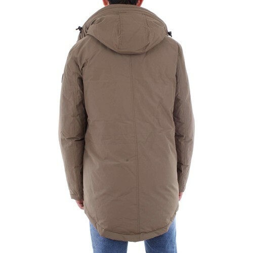Emporio Armani - EA7 winddichter Daunenparka-Mantel, steingrau, S - XS BRANDNEU MIT ETIKETT UVP £355 - Bild 8 von 8