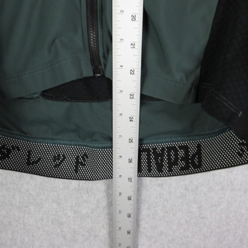 Pedaled Cycling Jersey Womens Medium Forest Green Full Zip Performance Biking - Picture 9 of 9